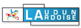 Logo laudun l'ardoise