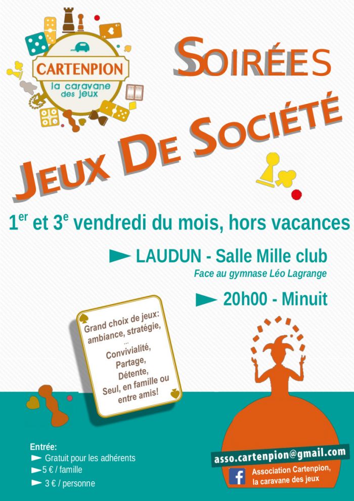 Soirée Jeux avec Cartenpion