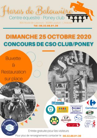 Concours de CSO Club/Poney