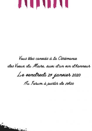 Cérémonie des Voeux du Maire