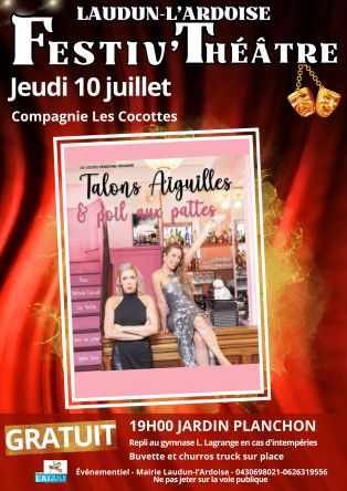 Festiv'Théâtre "Talons aiguilles et poil aux pattes