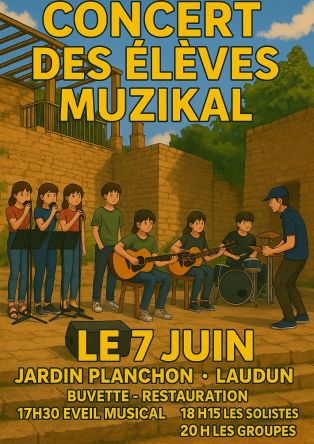Concert des élèves MUZIKAL