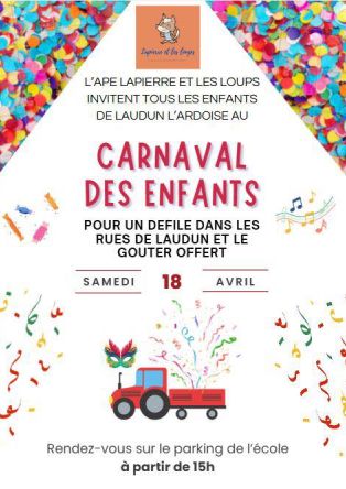 APE  LAPIERRE : CARNAVAL