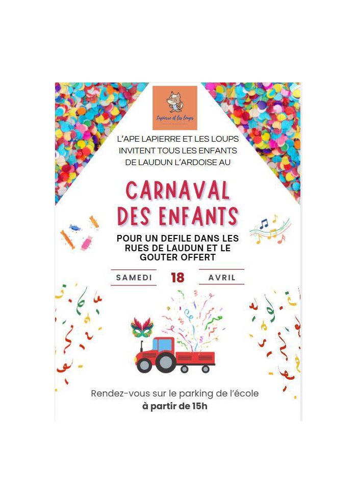 APE  LAPIERRE : CARNAVAL