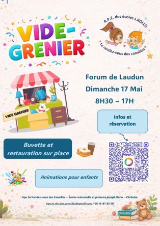 VIDE GRENIER APE Le RDV des canailles