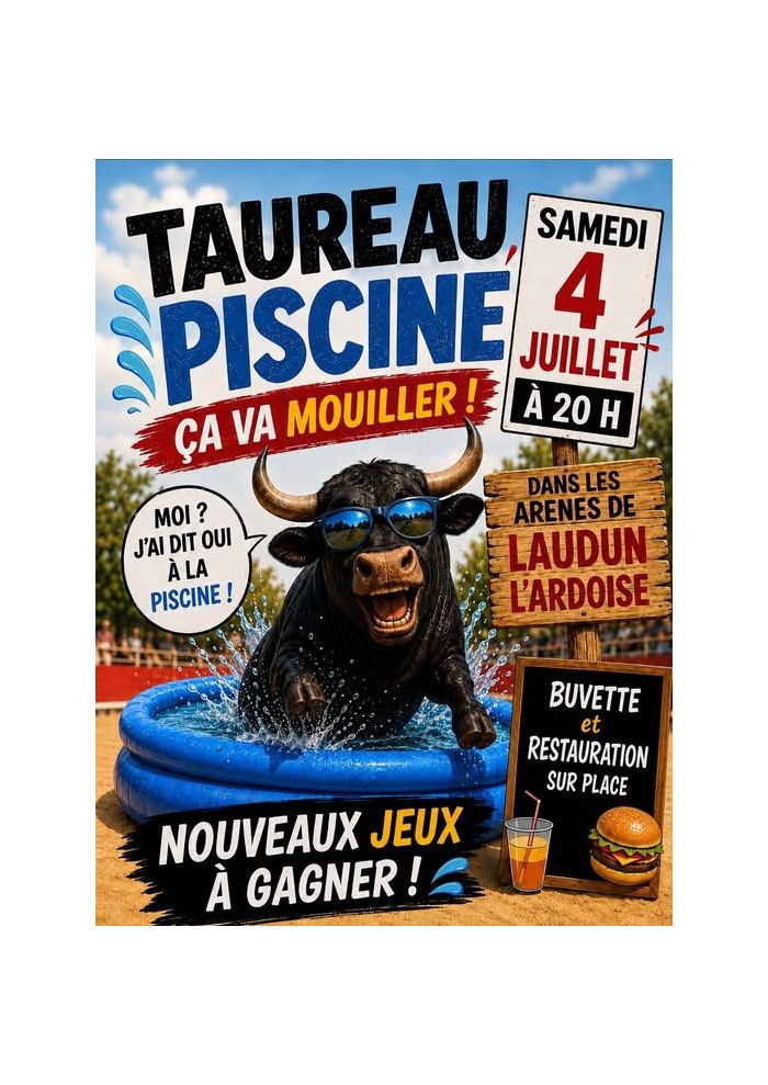TOROS PISCINE Club TAURIN LOU GANDAR