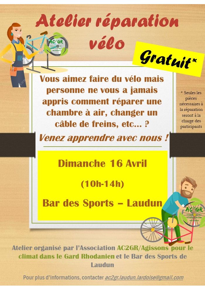 AC2GR : Atelier réparatio vélo