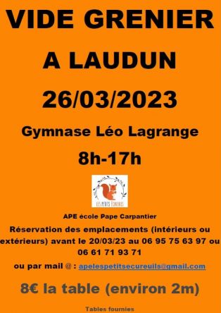 APE Carpantier : Vide Grenier