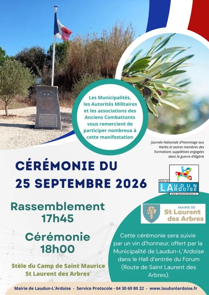 Cérémonie du 25/09/26