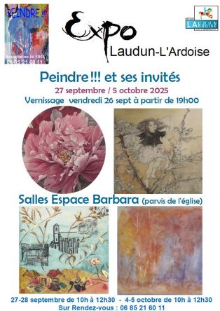 PEINDRE !!! Exposition & Vernissage