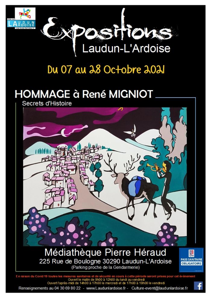 Exposition Hommage à René MIGNIOT