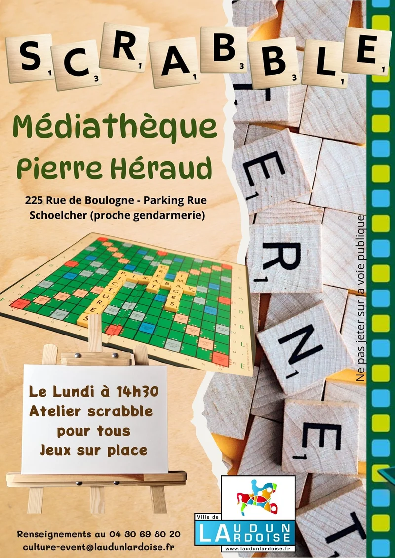 Affiche Scrabble 20241