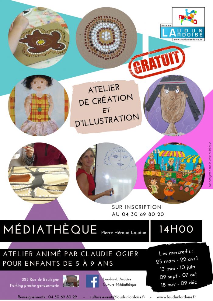 Atelier Enfants Création & Illustration