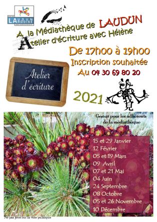 Atelier d'écriture à LAUDUN
