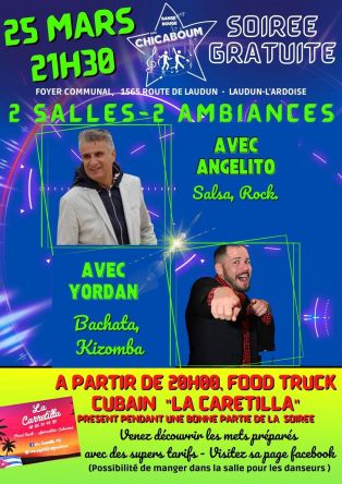 CHICABOUM : Soirée gratuite Salsa Rock