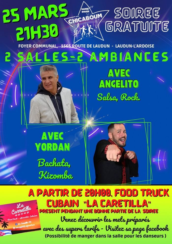 CHICABOUM : Soirée gratuite Salsa Rock