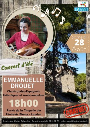 Concert d'été Emmanuelle DROUET