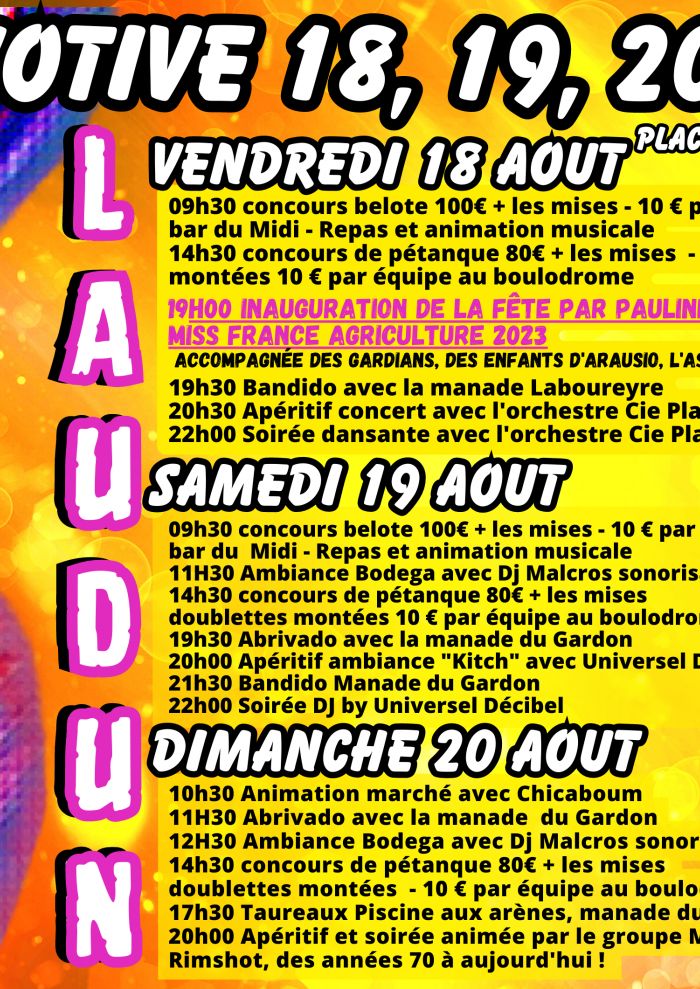 Fête Votive Laudun 