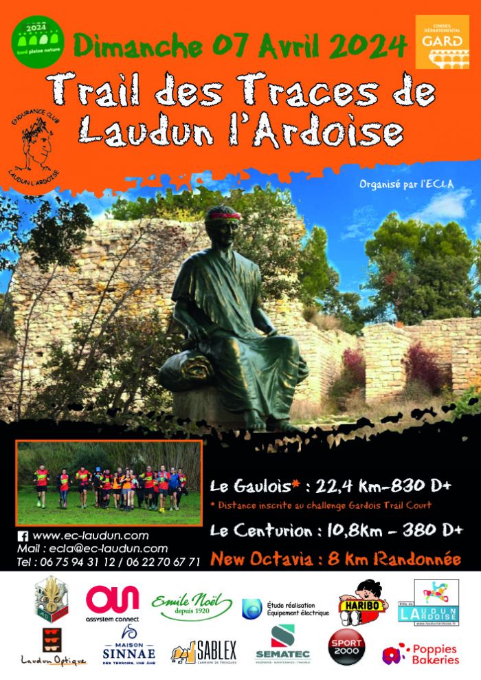 ECLA : Trail des traces de Laudun-L'Ardoise