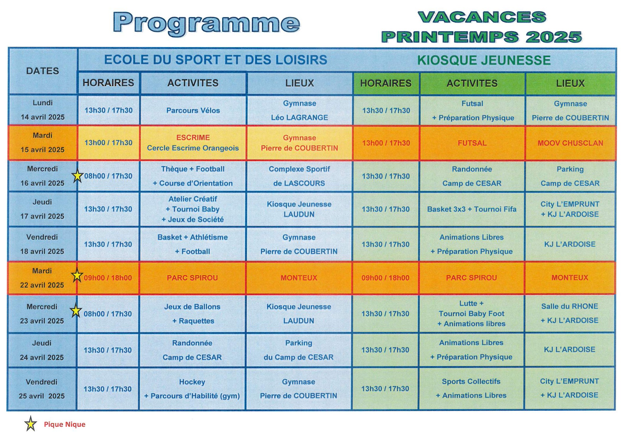 Flyer vacances de printemps esl jpeg verso