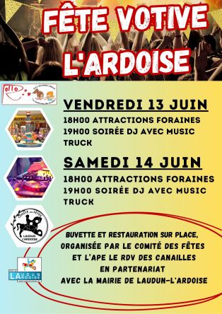 FÊTE VOTIVE DE L'ARDOISE