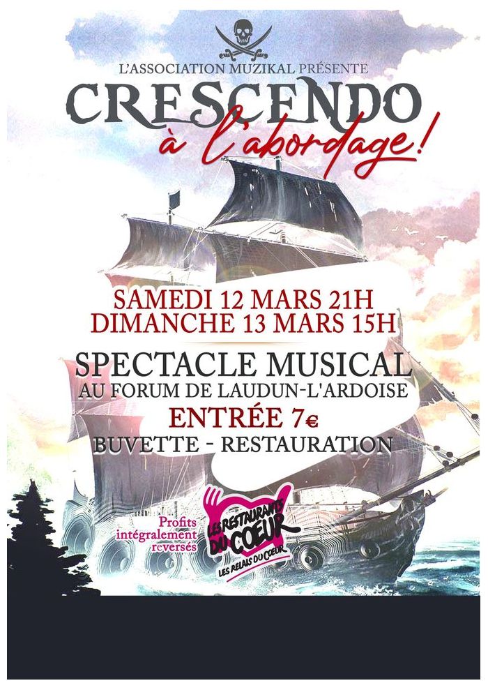 MUZIKAL : Spéctacle au Profit des Restos du Coeur