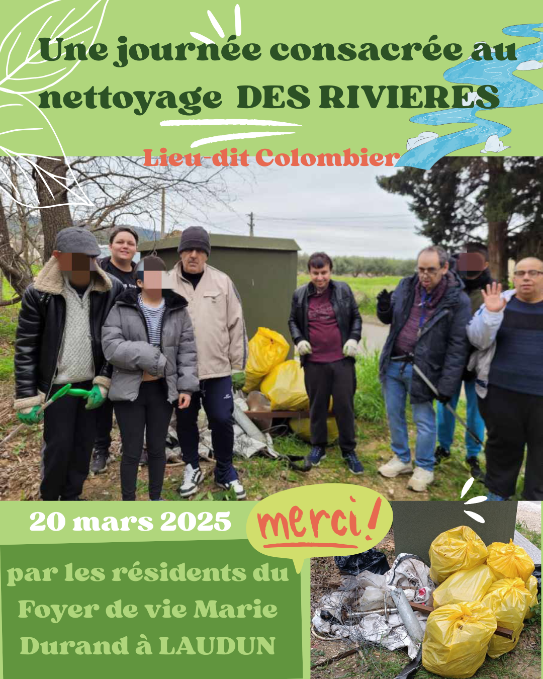 Publication Instagram planète nature vert 1