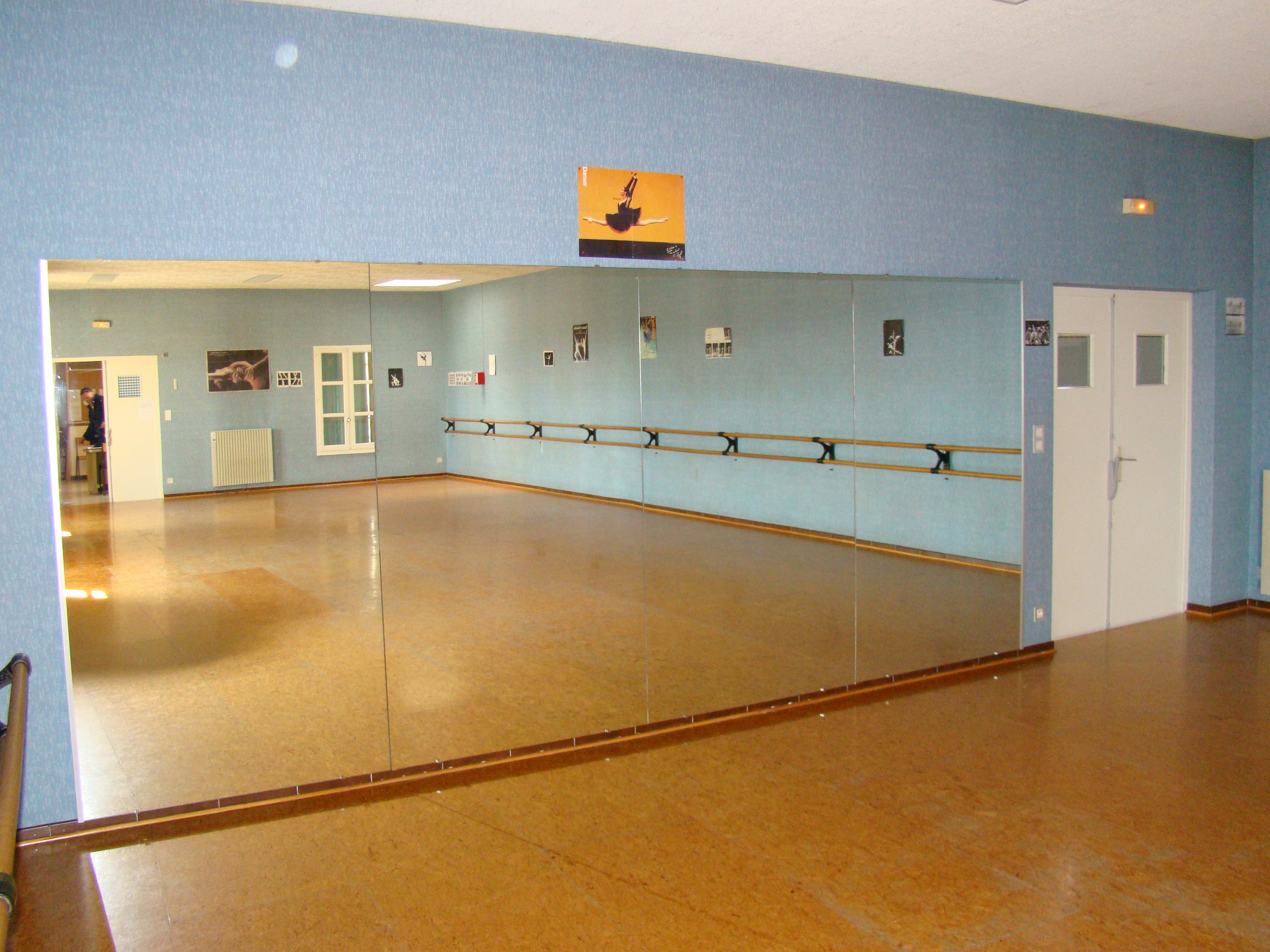 Salle danse miroir