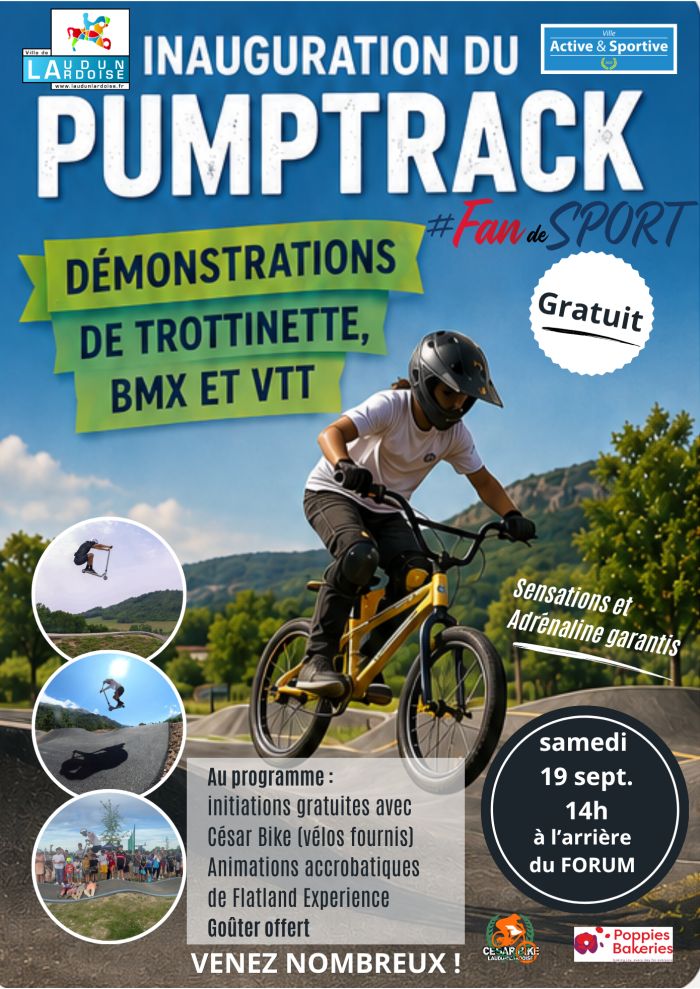 Inauguration du PUMPTRACK