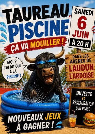 CLUB TAURIN LOU GANDAR :TORO PISCINE