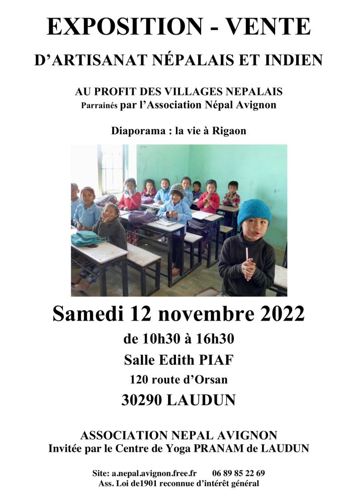 YOGA PRANAM Exposition-Vente