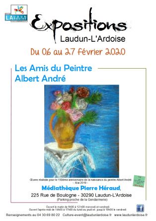 Exposition par les Amis du peintre Albert André