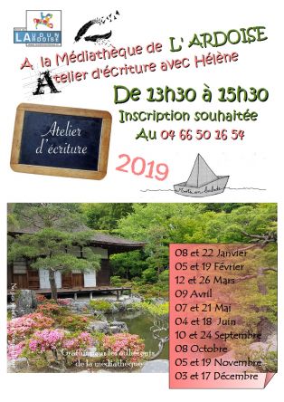 Atelier d'écriture