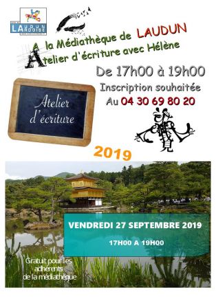Atelier d'écriture et poésie
