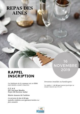 Repas des ainés