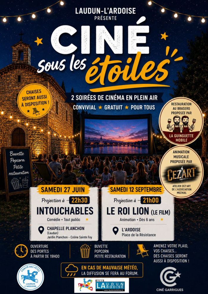 Ciné PLEIN AIR L'ARDOISE