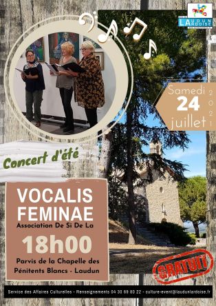 Concert d'été VOCALIS FEMINEA