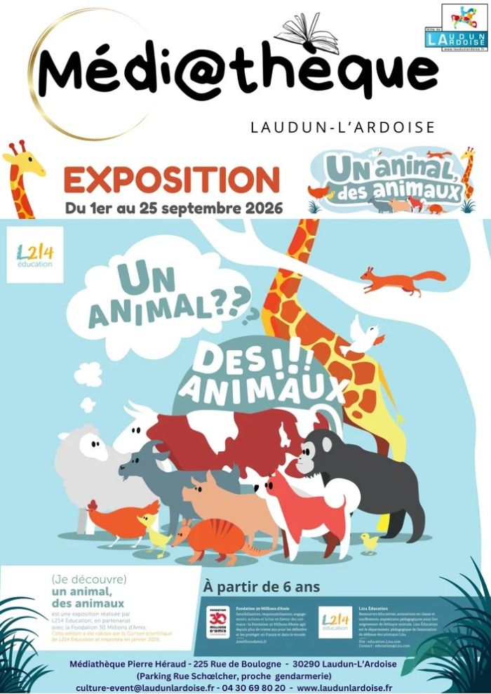EXPOSITION "un animal des animaux"