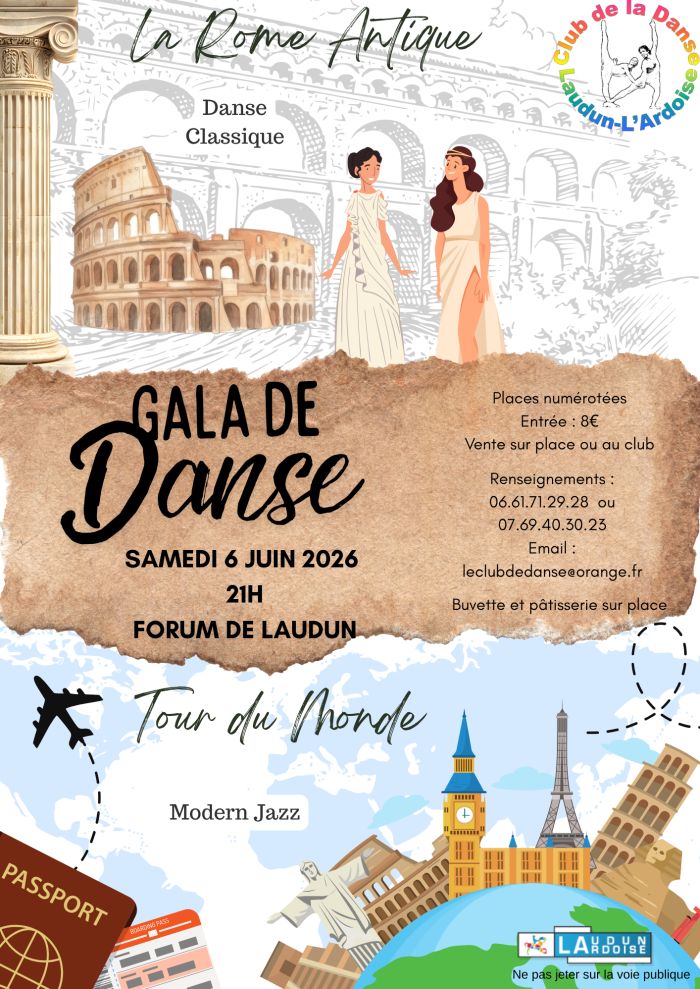 Club de la Danse : GALA de fin d'année