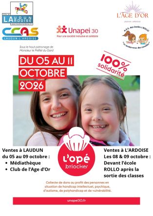 Opération brioches 2026