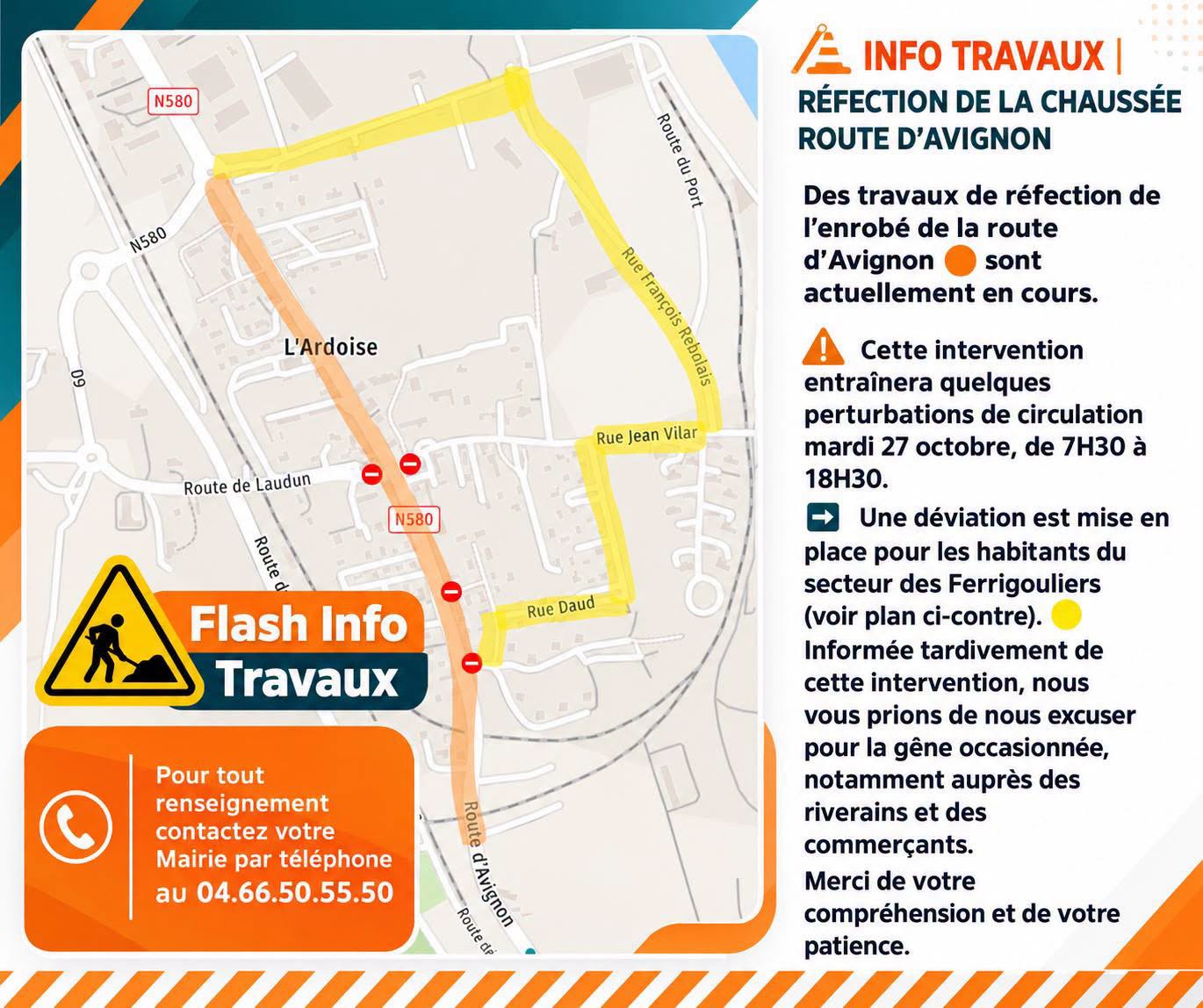 tx chaussée