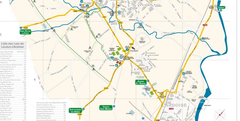 Plan Guide de poche 2025-2026 LAUDUN-L'ARDOISE